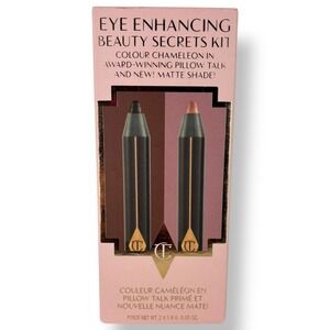 Charlotte Tilbury Eye Enhancing Beauty Secrets Kit Pillow Talk Matte NIB GiftSet